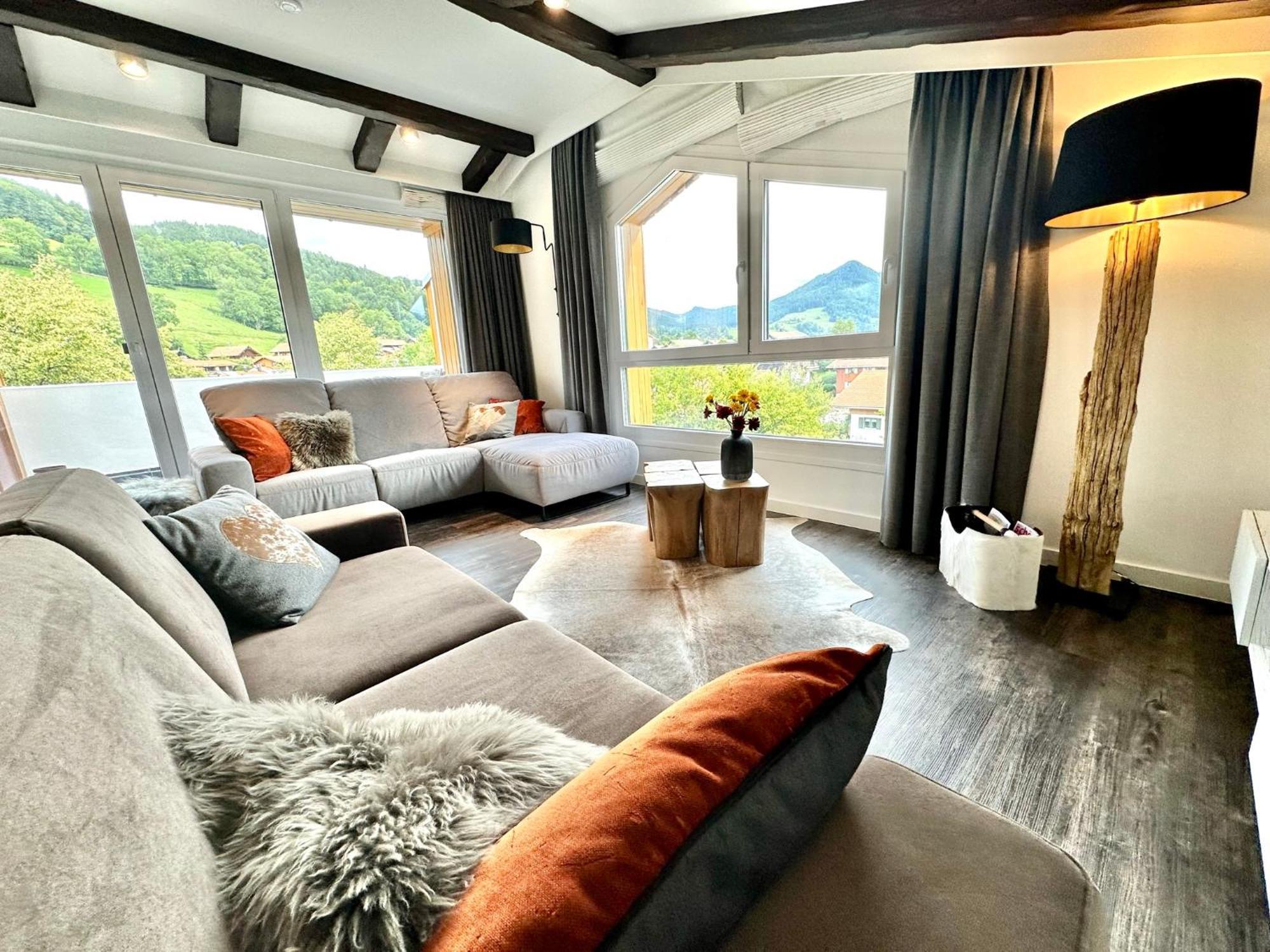 Alpenoase Schliersee - Grosse Suite Mit Sauna Oder Gemuetliche Studio Appartements Dış mekan fotoğraf
