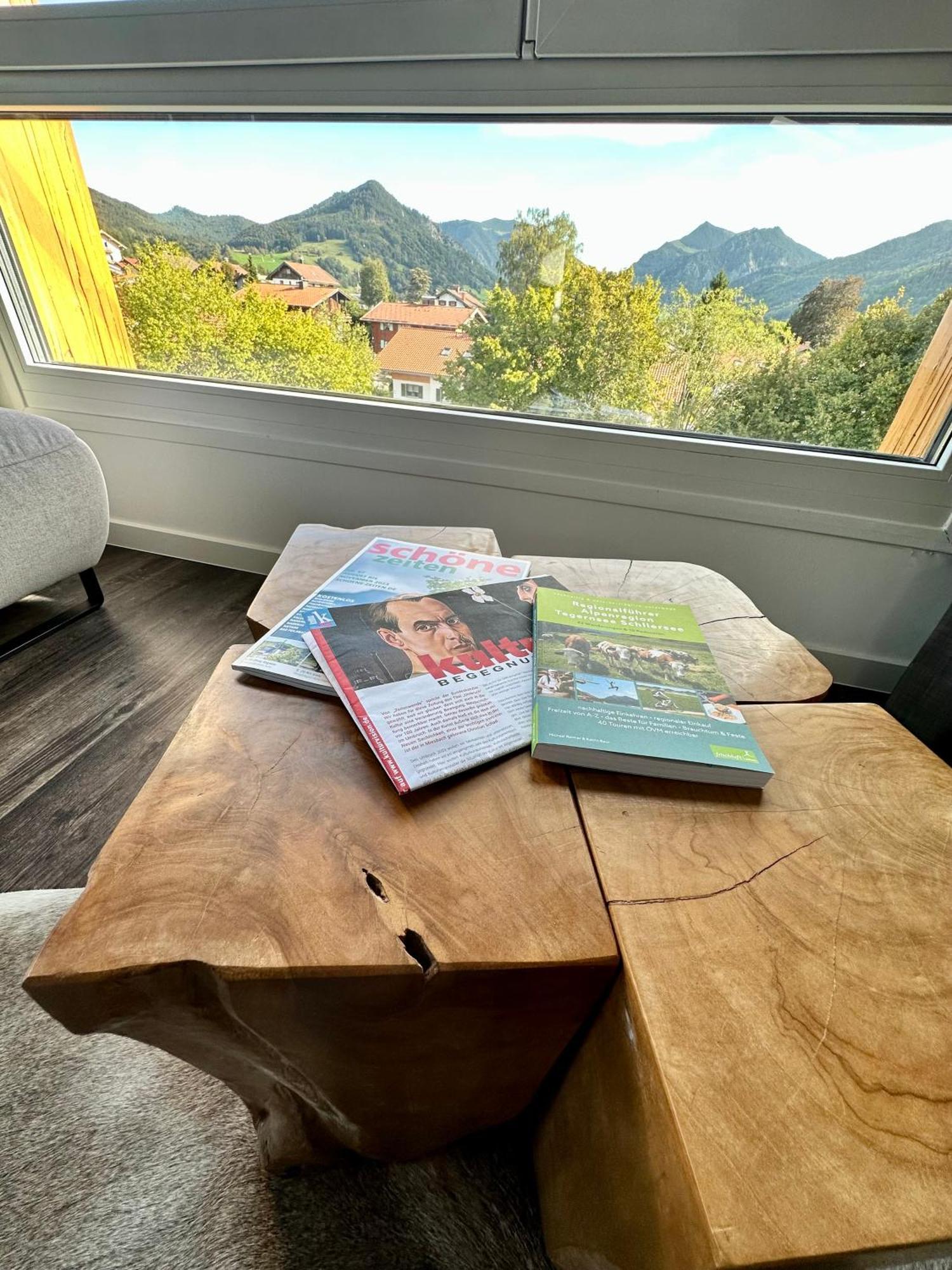 Alpenoase Schliersee - Grosse Suite Mit Sauna Oder Gemuetliche Studio Appartements Oda fotoğraf